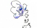 Blue Anemone・ブルー　アネモネ（キャンバス）の画像