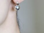 Nuts ピアス　silver925 サージカルステンレス　メタルボールキャッチの画像