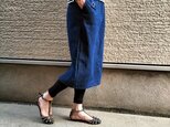 国産デニム♥『楽ちん・タイトスカート』ミモレ丈の画像