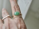 K10[インペリアルjadeite]翡翠ringの画像