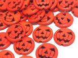 アンティーク調ハロウィンかぼちゃビーズ15mm 8個【ハロウィン ピアス イヤリングパーツ ハンドメイド素材】の画像