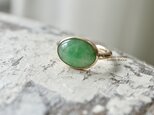 K10[インペリアルjadeite]翡翠ringの画像
