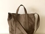 365TOTE - 2WAY（11号帆布/茶）