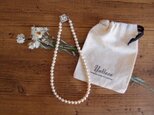 bijou necklace … imitation pearlの画像