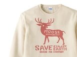 moose　 長袖Tシャツ【受注生産品】の画像