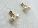 淡水パールのピアス