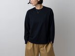 HANDROOM WOMEN'S ウールジャージー クルーネックカットソー navy｜ladies｜2sizeの画像