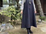 着物リメイク【大人のキャミソールワンピース】紬/絹の画像