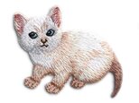 アップリケワッペン ベビーキャット シャム猫　UI トンキニーズ バーミーズ W-1885　ねこ