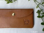 [フレンチブルドッグ] 長財布/フラップタイプ