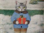 クリスマス・プレゼント/水色のコート（A様　売約済品でございます。）の画像
