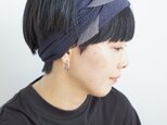 patchwork turban (cotton mix 23aw-b)の画像