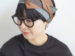 patchwork turban (cotton mix 23aw-f)の画像