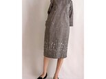SALE63250円→31500円コットンリネンワンピース(choucho+noppara)