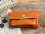 belle-wallet キャメル（杤木レザー財布）の画像