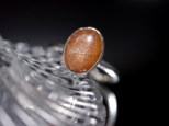 New ☆ 新作 ☆『SunStone』の世界でひとつの天然石リングsilver925