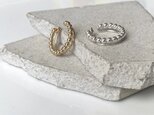 【2点セット】petit ball イヤーカフ　14kgf&silver925