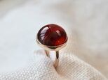 K10[ザクロワインのgarnet]ringの画像