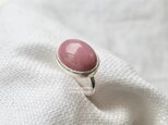 [薔薇のつぼみのrhodonite]ringの画像