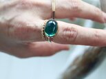 K10[ブラジリアンエメgreenトルマリン]ringの画像