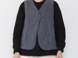 pazu's vest FW / navy