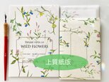 Wild Flowers　道端の花たちの便箋　上質紙版