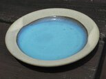 皿　〔coral blue〕２4.5Ф