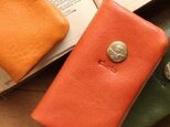 belle-keycase アカ(革キーケース)の画像