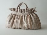 fuwari ribbon bag [beige]の画像