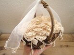 【受注製作】かご盛りリングスタンド〈フリル〉の画像