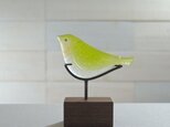 鳥のオブジェ［萌黄］の画像