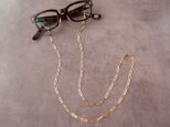 【Glasses Code】Plane Chain／2way Necklace グラスコード ネックレス兼用（眼鏡ホルダー）の画像