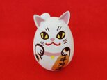 月桃招き猫張り子の画像
