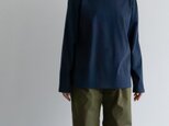 ドライタッチコットンカットソー/blueberry heather/size2の画像