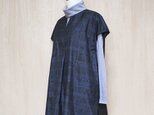 着物リメイク　大島紬のチュニック　異国の風の画像