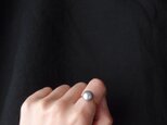 Baroque Pearl Ring【GP】バロックパール 指輪（11号フリー／Button）Grayの画像