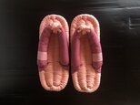 【FLIP TEE FLOP】24cm 布ぞうり ピンク【No.209】
