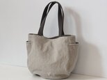Round(M)ｼﾖﾙﾀﾞ-/ 灰白色×ｽﾁｰﾙｸﾞﾚｰ【受注制作】の画像