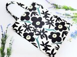 北欧の花 ペタンコトートバック(大)