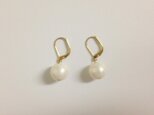 再販*コットンパール*ピアス*イヤリング #14-10の画像