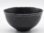【大特価】【新品】 美濃焼黒釉並茶碗 2個セット【紙箱】サイズ：12.6cm×12.6cm×高さ6.8cm 【重さ】182g