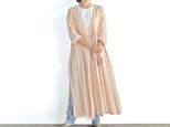 値下げ♪　薄手レーヨンカシュクールガウンワンピース（ベージュ）