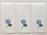 封筒3枚セット「庭の紫陽花」の画像