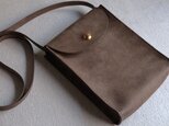 classic shoulder bag(グレージュ)の画像