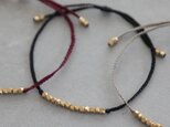 brass bracelet / cutの画像