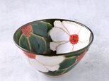 花紋ボウル（白い花）