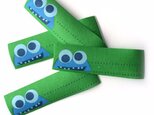 ドイツ ネームタグ5枚 モンスター w-0830 お名前 なまえ 記名 怪獣お名前  記名 おなまえ　ラベル  ネーム