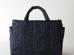 BLACK FRANCE RIBBON STANDARD BAG
