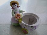 Sold (西洋陶芸&絵付け)ビスク人形~♬の画像