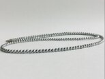 貝ベビーパール2Wayロングネックレス/約4mm約90cm/グレー/R/made in japan